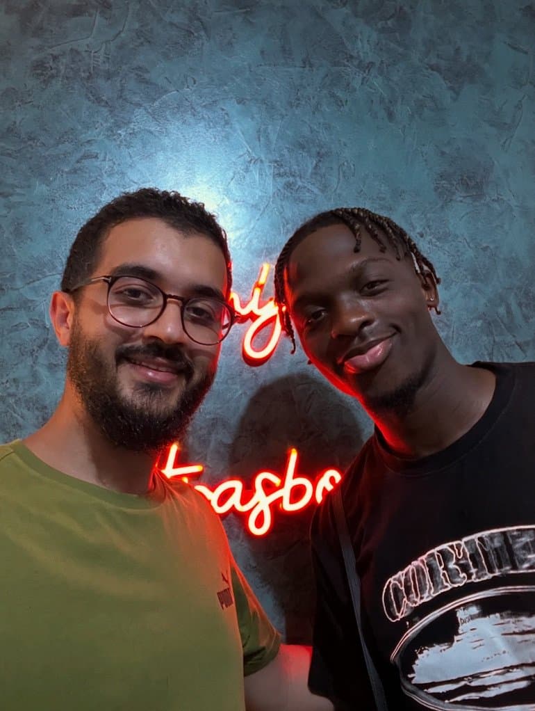 Rencontre avec Dilane Bakwa au centre Akhijama